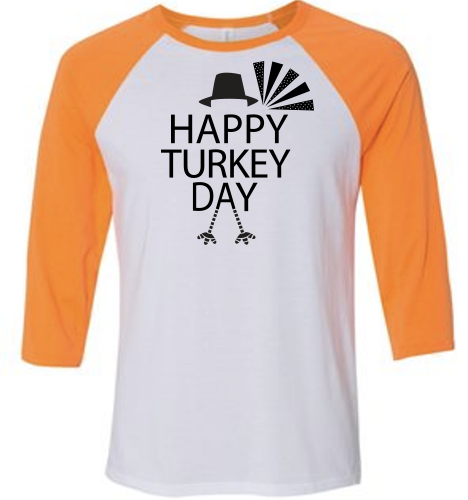 reg_white_orange_sleve_happy_turkey_day_annaartdesign_t_ shirts